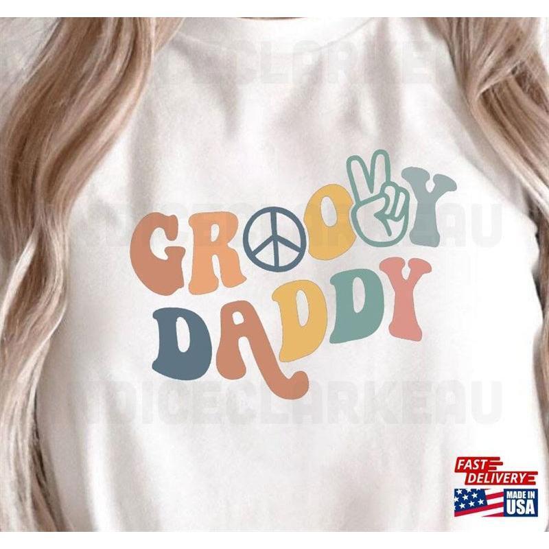 Groovy Daddy Shirt Dad I Keep All My Jokes In A Unisex Tshirt